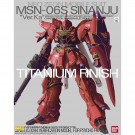 BANDAI  1/100 MG Sinanju Ver.Ka Titanium Finish   Plastic Model kit, BAN0162051, by BANDAI
