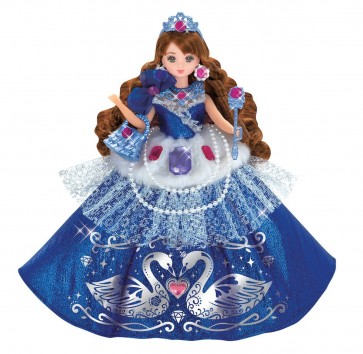 TAKARATOMY Licca chan Doll Yumemiru Princess Blues One Maria-chan , TAK88161, by TAKARA TOMY