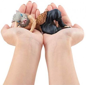 MegaHouse G.E.M. Series Kimetsu no Yaiba Palm Size Inosuke-kun  , MEG28362, by MEGAHOUSE