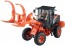 Hasegawa Hitachi Construction Machinery Wheel Loader ZW100-6 Log Grapple Ver., HSG66105, by HASEGAWA