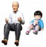 Atelier IT  1/24 Grandfather & Great-Grandson  resin kit figure, AIT24010, by Atelier IT
