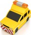 TAKARA TOMY Tomica Plarail Block Highway Patrol Car, TAK95784, by TAKARA TOMY
