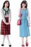 Hasegawa '80s Girls Figure (2pcs), HSGFC08, by HASEGAWA