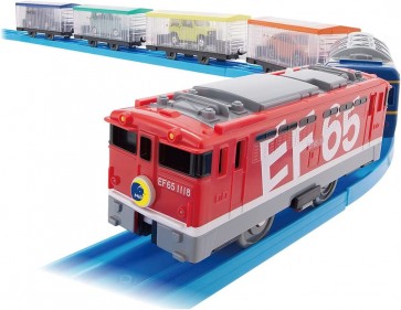 TAKARA TOMY let's Connect a Lot Carry Tomica! EF65 Car Train, TAK12408, by TAKARA TOMY