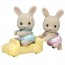 Epoch SYLVANIAN FAMILIES: MILK RABBIT TWINS , EPC42122, by Epoch