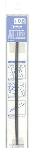 Wave Option System series AL ・ Line (0.8 mm) 5 pieces OP361 , WAV13613, by WAVE