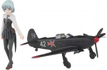 Hasegawa 1/20 Strike Witches: Sanya V. Litvyak w/Yakovlev Yak-3 (1/72) , HAS21858, by HASEGAWA