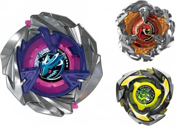 TAKARA TOMY Beyblade X UX-15 Shark Scale Deck Set, TAK82432, by TAKARA TOMY