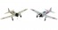 Fine Molds 1/72 IJN 12-SHI CARRIER-BASED FIGHTER & ZERO FIGHTER MODEL 11 2 AIRCRAFT SET  , FIN20348, by Fine Molds