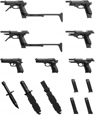 TOMYTEC 1/12 LittleArmory LA049 M9 & M93R Type  , TMT91084, by TOMYTEC