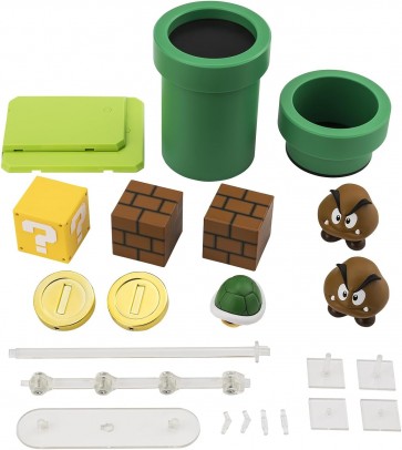 Bandai S.H.Figuarts Super Mario Brothers Playset (SUPER MARIO), BAC93075, by BANDAI