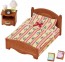 Epoch Sylvanian Families - Furniture: Semi-double Bed  , EPC58205, by Epoch