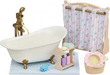 Epoch Sylvanian Families Bath and Shower Set, EPC52978, by Epoch