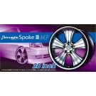 Aoshima 1/24 Work Versaio Spoke III MF 20 inches   (4 wheels & tires), AOS54659, by AOSHIMA