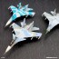F-Toys FLANKER FAMILY 2 1Box 10pcs, FTS07895, by F-Toys