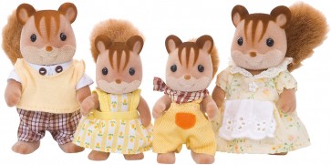 Epoch Sylvanian Families - Walnut Squirrel Family  , EPC45307, by Epoch