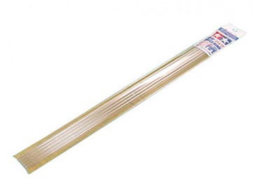 TAMIYA Clear plastic material 5mm pipe (5 pieces), TAM70136, by TAMIYA