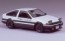 Fujimi 1/24 Initial D AE 86 Turin Early Type 1600 GT APEXAE 86 Fujiwara Takumi Specification plastic kit , FUJ83213, by FUJIMI