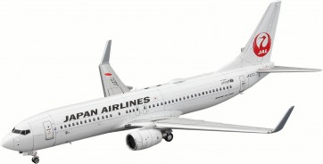 Hasegawa 1/200 Japan Airlines Boeing 737-800 (Tsurumaru Logo), HAS07458, by HASEGAWA