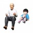 Atelier IT  1/24 Grandfather & Great-Grandson Completed resin figure by Hiroki Hayashi, AIT31465, by Atelier IT