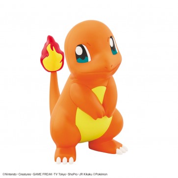Bandai POKEMON PLAMO COLLECTION QUICK!! 11 CHARMANDER, BAN33668, by BANDAI
