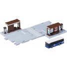 TAKARA TOMY Tomica Town Bus Stop (with Tomica), TAK09614, by TAKARA TOMY
