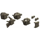 Bandai 1/144 Builders Parts HD MS Hand 04 (EFSF L size) Mechanic color , BAN11641, by BANDAI