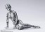 Bandai S.H.Figuarts Body-chan -Wire Frame- (Gray Color Ver.) , BAN11130, by BANDAI