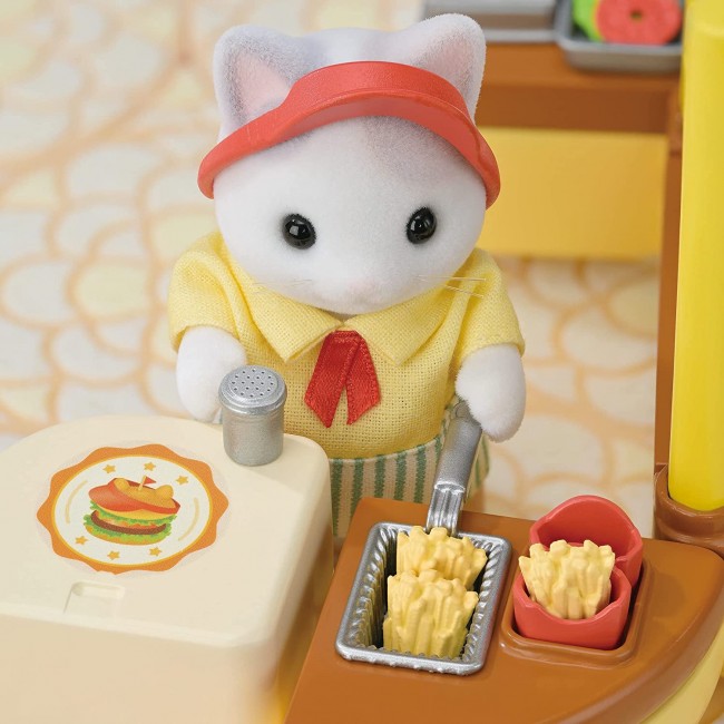 新品•未開封】シルバニアファミリー⭐️ Hamburger Restaurant Amazon