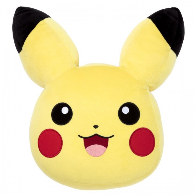 Takara Tommy A R T S Mocchi Mocchi Style Face Type Plush Pikachu Smile Japan New Zipang Hobby