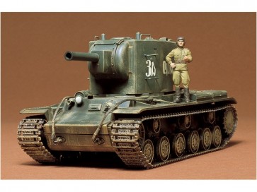 Tamiya MM series 1/35 RUSSIAN HEAVY TANK KV-II GIGANT , TAM63980, by TAMIYA