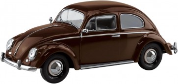 Aoshima Raku-Pla Snap Kit 1/32 No.20-TB Volkswagen Beetle (Texas Brown), AOS68045, by AOSHIMA