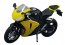 Aoshima 1/12 completed model HONDA CBR 1000 RR (Yellow) , AOS88470, by AOSHIMA
