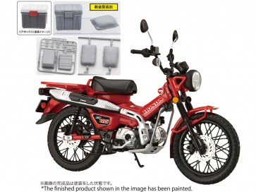 Fujimi 1/12 NEXT Series No.3 EX-2 Honda CT125 (Hunter Cub/Non-Colored) Special Edition (with Optional Parts), FUJ42210, by FUJIMI