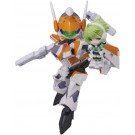 Bandai TINY SESSION VF-31E Siegfried (Chuck Mustang Use) with Reina Prowler, BAC49737, by BANDAI