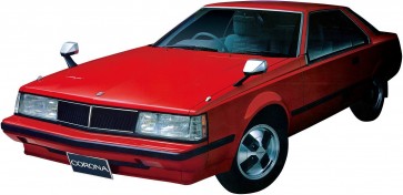 Aoshima 1/24 The Model Car No.141 Toyota RT141 Corona Hard Top 2000 GT '82  , AOS62708, by AOSHIMA