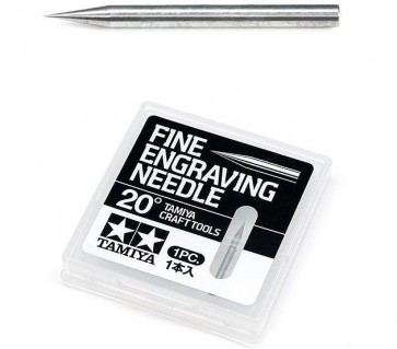 Tamiya Tamiya Craft Tools FINE ENGRAVING NEEDLE 20 DEGREES , TAM41489, by TAMIYA