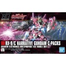 Bandai 1/144 HGUC NARRATIVE GUNDAM C-PACKS , BAN67604, by BANDAI