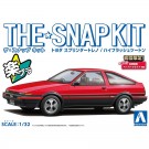 Aoshima 1/32 The Snap Kit No.16-B TOYOTA SPRINTER TRUENO (HIGH FLASH TWO TONE), AOS64689, by AOSHIMA