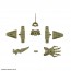 Bandai 1/144 30MM OPTION ARMOR ELITE OFFICER (FOR CIELNOVA, DARK GREEN) , BAN04545, by BANDAI