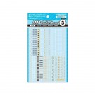 HI Q PARTS 1/144 AMP03 Caution Decal White & Yellow (1pc.), HIQ80071, by HI Q PARTS