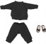 Good Smile Company Nendoroid Doll Outfit Set: Sweatshirt and Sweatpants (Black), GSC73637, by GOOD SMILE COMPANY