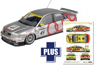 Platz 1/24 Audi A4 Quattro 1996 BTCC Champion Abt Sportsline Team with decals, PLZ17691, by PLATZ