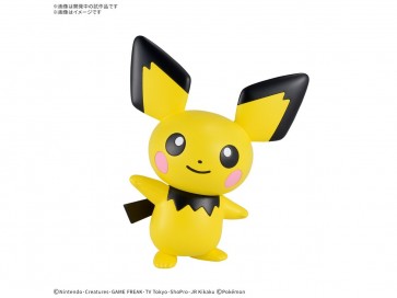 Bandai Pokemon Plamo Collection Quick!! 24 Pichu, BAN91699, by BANDAI