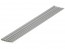 Wave Plastic = Material (Gray) Half Pipe 3 x 6 mm 4pcs, WAV24548, by WAVE