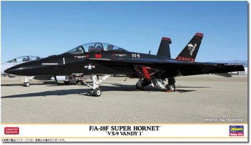 Hasegawa 1/72 F/A-18F Super Hornet VX-9 Vandy 1, HAS24472, by HASEGAWA