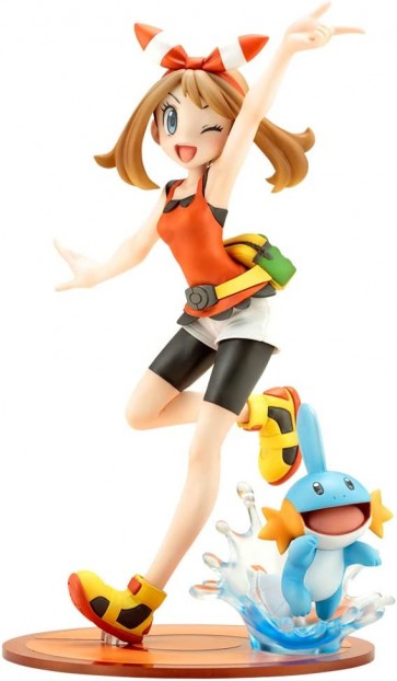 Kotobukiya 1/8 Pokemon May with Mudkip ARTFX J STATUE (Reissue), KBY49608, by KOTOBUKIYA
