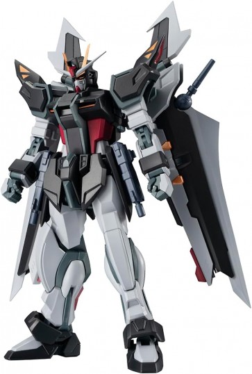 Bandai THE ROBOT SPIRITS (SIDE MS) GAT-X105E + AQM/E-X09S STRIKE NOIR GUNDAM ver. A.N.I.M.E., BAC67656, by BANDAI
