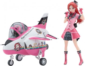 Hasegawa 1/20 Egg Plane Series EGG GIRLS COLLECTION NO.10 MIKUMO SHIRANAGI (IDOL) W/T-4  , HAS22220, by HASEGAWA