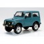 Aoshima 1/32 Raku-Pla Snap Kit No.18CU-BG Suzuki JA11 Jimny Custom Wheel (Blue Gray), AOS04146, by AOSHIMA